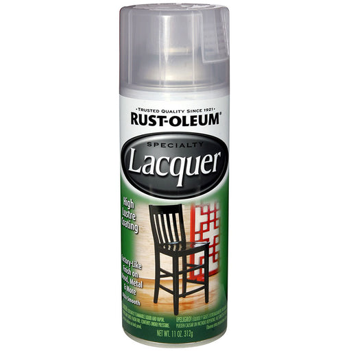 Rust-Oleum Spray Lacquer Gloss Clear - 11 oz by Rust-Oleum | LCB Paint & Supply
