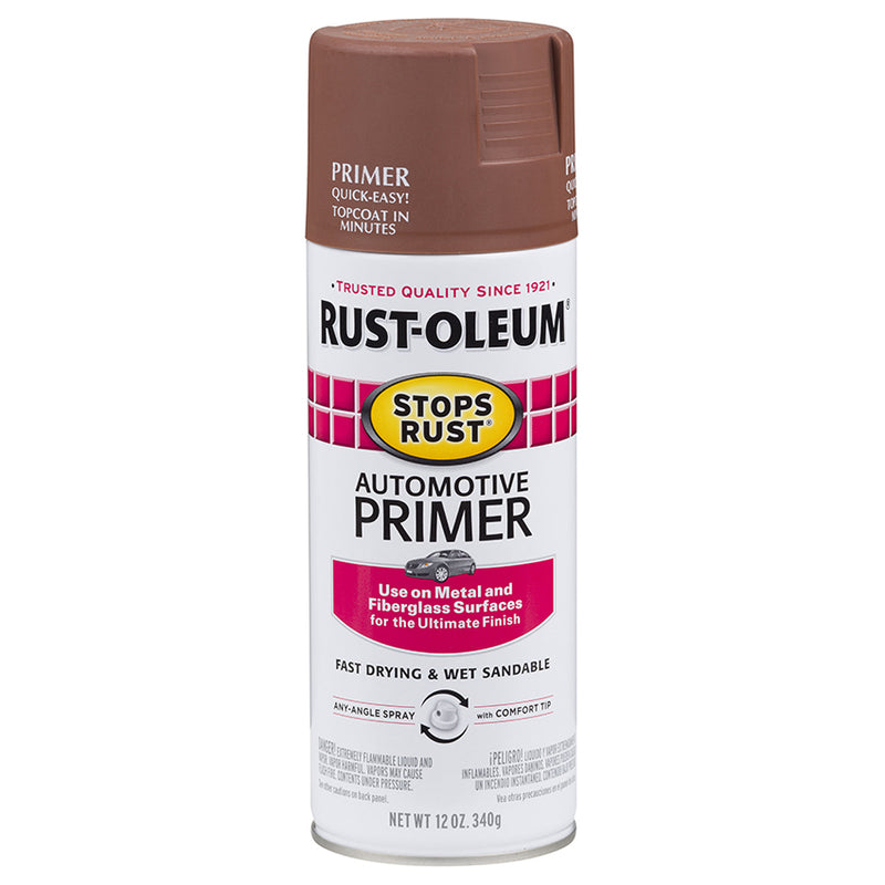 Rust-Oleum Spray Primer Red - 12 oz by Rust-Oleum | LCB Paint & Supply