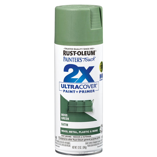 Rust-Oleum Painter's Touch 2x Satin Moss Spray by Rust-Oleum | LCB Paint & Supply