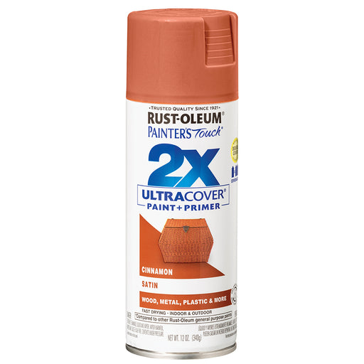 Rust-Oleum Painter's Touch 2x Satin Cinnamn Spray by Rust-Oleum | LCB Paint & Supply