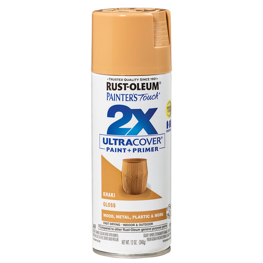 Rust-Oleum Painter's Touch 2x Gloss Khaki Spray by Rust-Oleum | LCB Paint & Supply
