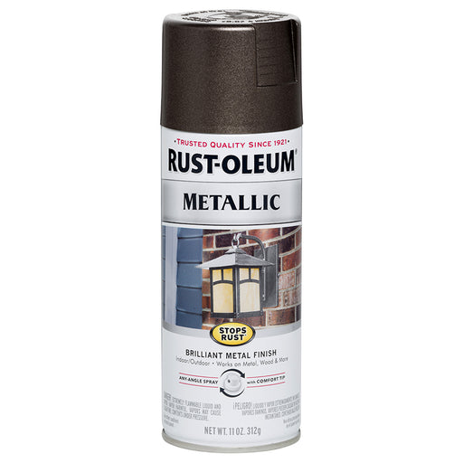 Rust-Oleum Spray Metallic Dk Bronze - 11 oz by Rust-Oleum | LCB Paint & Supply