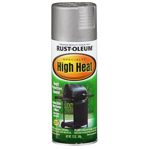 Rust-Oleum Spray High Heat Silver - 12 oz by Rust-Oleum | LCB Paint & Supply