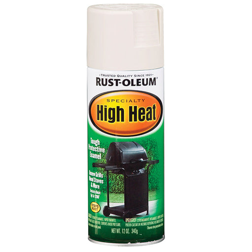 Rust-Oleum Spray High Heat White - 12 oz by Rust-Oleum | LCB Paint & Supply