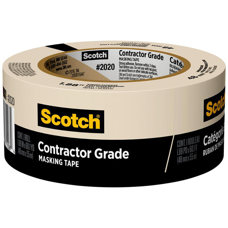 3M Cntactr Grde Tan Tape - 1.88x60yd by 3M | LCB Paint & Supply