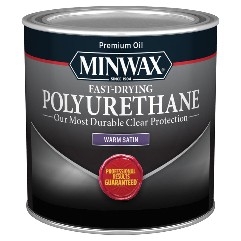Half Pint Minwax Polyurethane Finish Satinin 23010 - LCB Paint & Supply