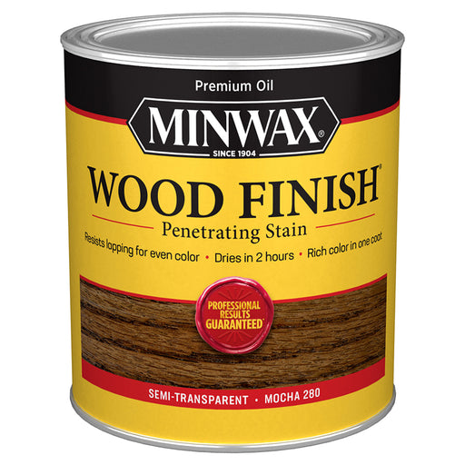Quart Minwax Wood Finish Mocha 70019 - LCB Paint & Supply