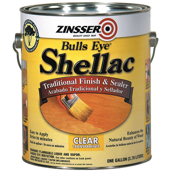 Zinsser Bulls Eye Clear Shellac Primer - Gallon by Zinsser | LCB Paint & Supply