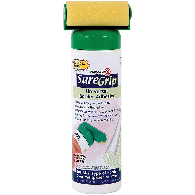 Suregrip Universal Border Adhesive - 16 oz by Zinsser | LCB Paint & Supply