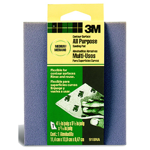 3M Contour Softback Sanding Sponge Medium by 3M | LCB Paint & Supply