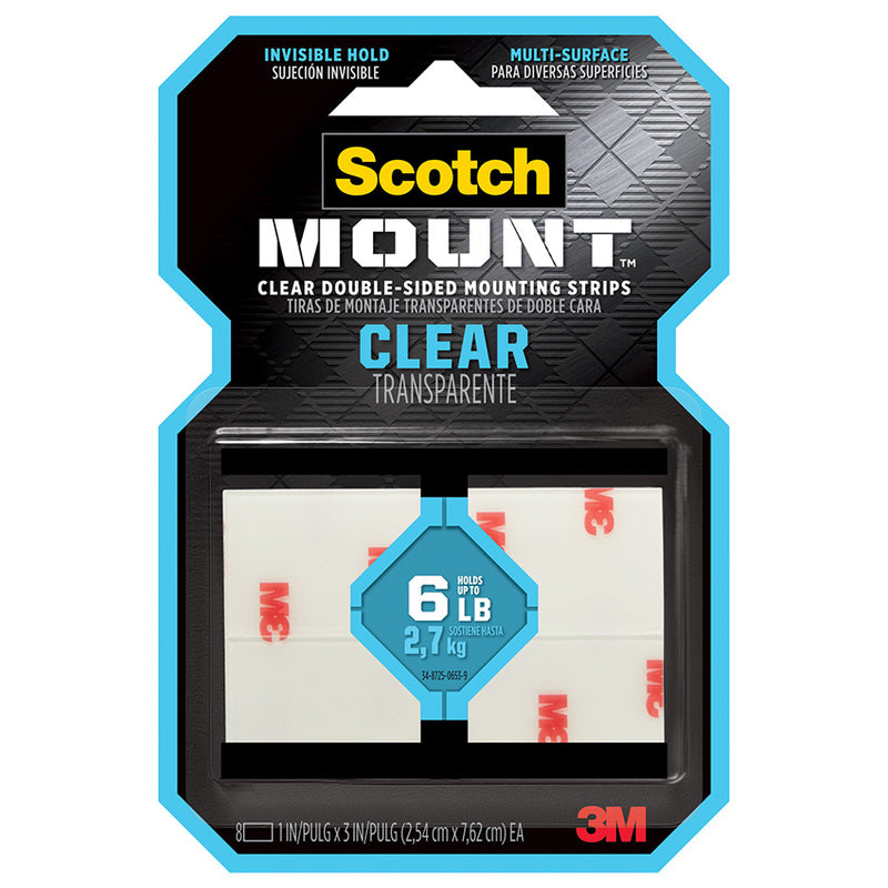 3M Scotch-mount Dispenser Mnt Tape 8p 410h-st - 1inx3in by 3M | LCB Paint & Supply