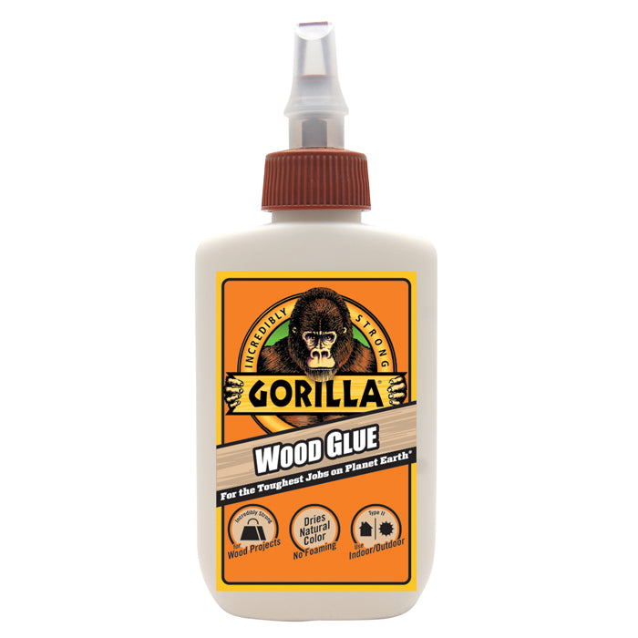 Gorilla Wood Glue Interior/Exterior - 4 oz by Gorilla Glue | LCB Paint & Supply
