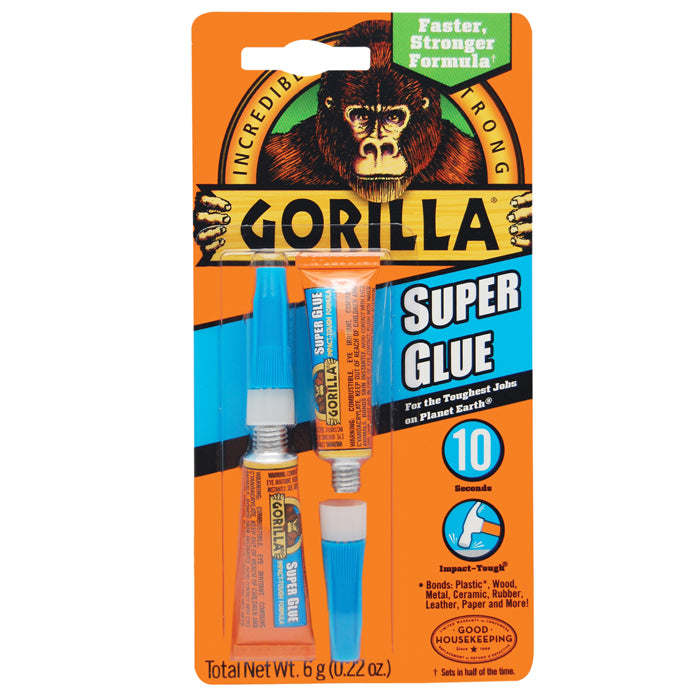 Gorilla Glue 3 Gm Gorilla Super Glue Clear 2-Pack by Gorilla Glue | LCB Paint & Supply