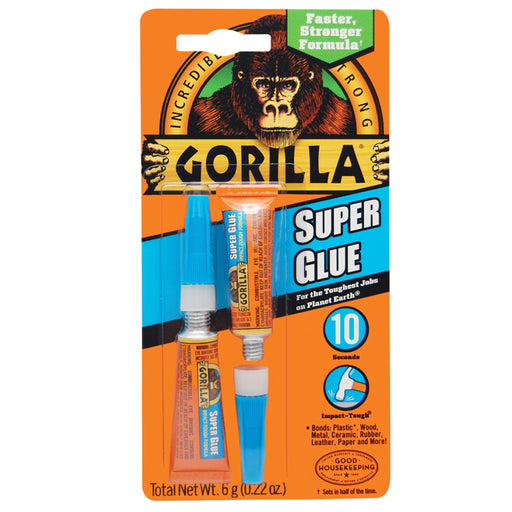 Gorilla Glue 3 Gm Gorilla Super Glue Clear 2-Pack by Gorilla Glue | LCB Paint & Supply