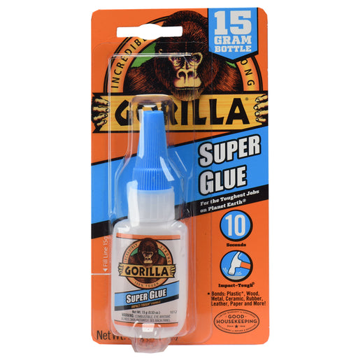 Gorilla Glue 15 Gm Gorilla Super Glue Clear by Gorilla Glue | LCB Paint & Supply