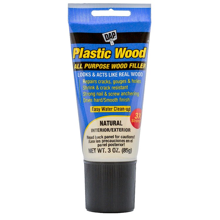 DAP Plastic Wood All Purpose Wood Filler Natural - 3 oz by Dap | LCB Paint & Supply