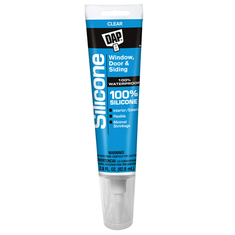Dap Silicone Sealant Clear - 2.8 oz by Dap | LCB Paint & Supply