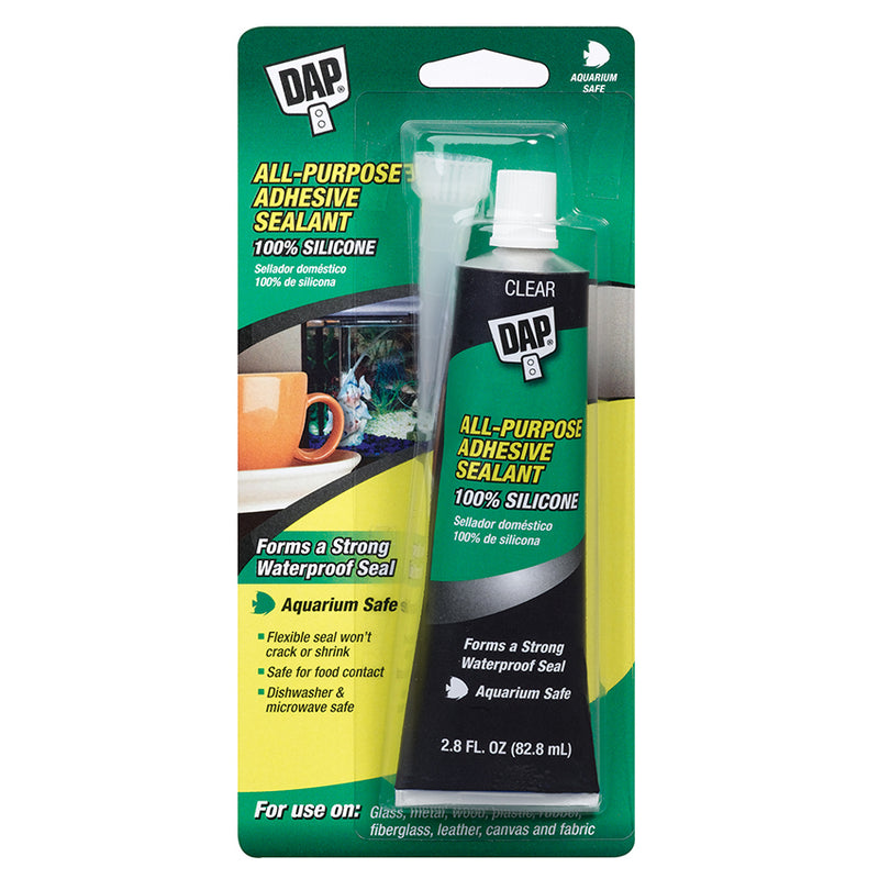 Dap Silicone Household Adh - 2.8 oz by Dap | LCB Paint & Supply
