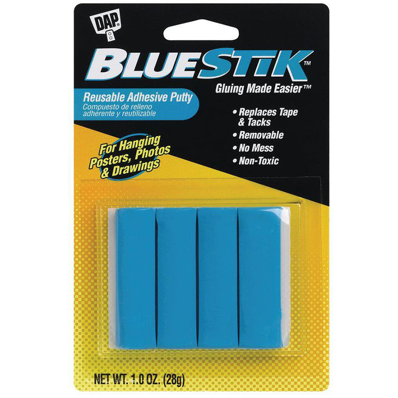 DAP Blue Stik Adh Putty (fun-tak) - 1 oz by Dap | LCB Paint & Supply