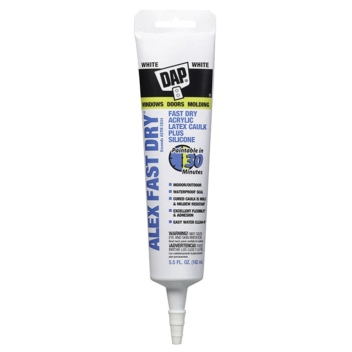 Dap Tube Alex Plus Fast Dry - 5.5 oz by Dap | LCB Paint & Supply