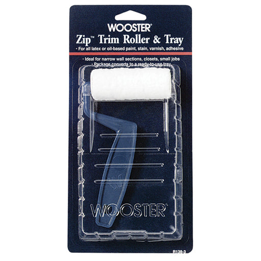 Wooster Zip Trim Roller & Tray - 3in by Wooster | LCB Paint & Supply