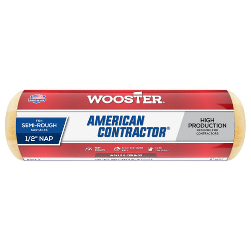 Wooster American Cntr Rol Cover 3/4 - 9in by Wooster | LCB Paint & Supply