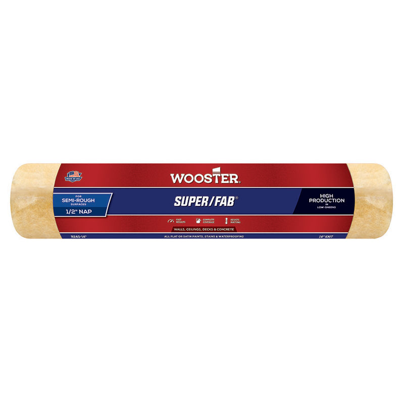 Wooster Super/fab Roller Cover 1/2in - 4in by Wooster | LCB Paint & Supply