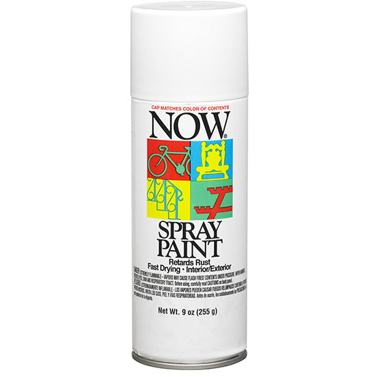Krylon Spr Now Gloss White - 9 oz by Krylon | LCB Paint & Supply