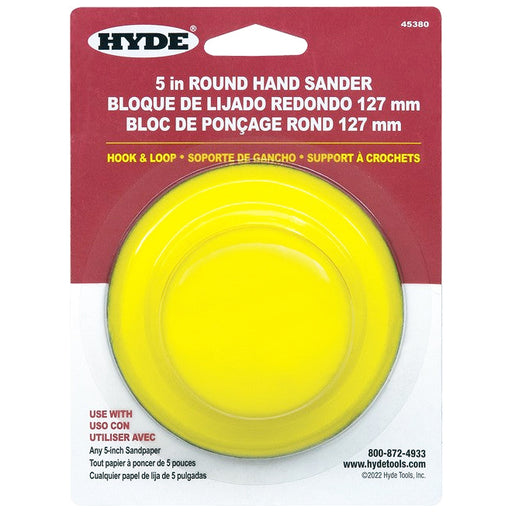 Hyde Round Hand Sander Hook - 5in by Hyde | LCB Paint & Supply