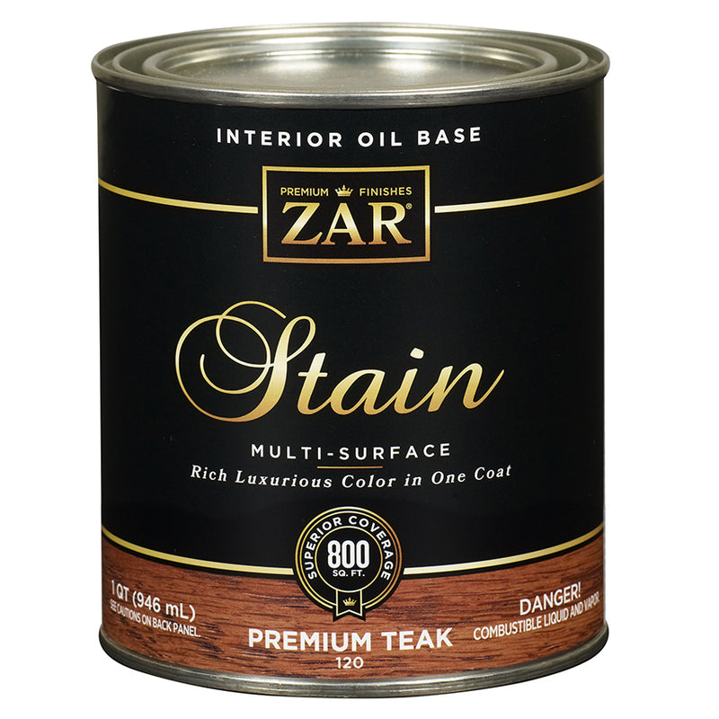 UGL ZAR Interior Oil Stain Premium Teak - Quart by UGL | LCB Paint & Supply