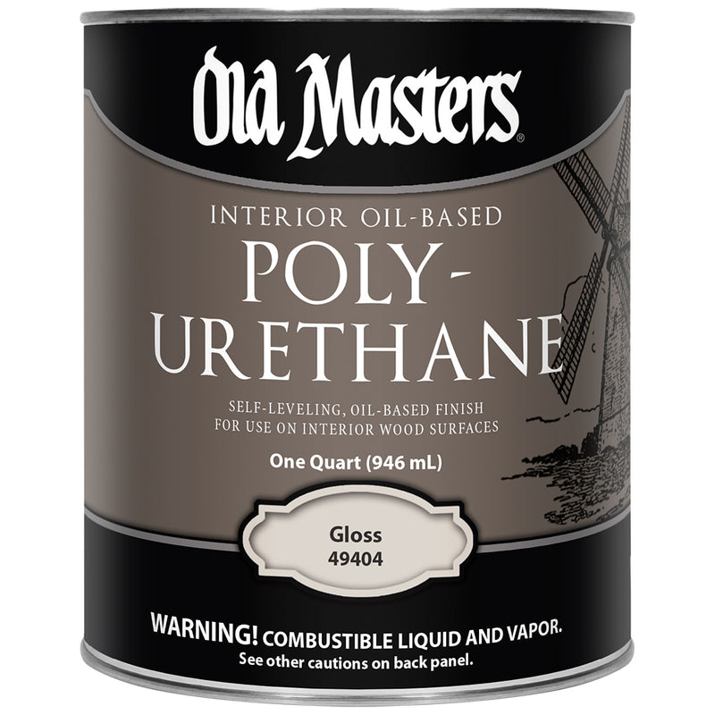 Old Masters Polyurethane Gloss - Quart by Old Masters | LCB Paint & Supply