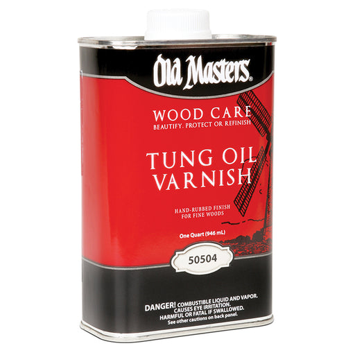 Old Masters Tung Oil Varnish - Quart by Old Masters | LCB Paint & Supply