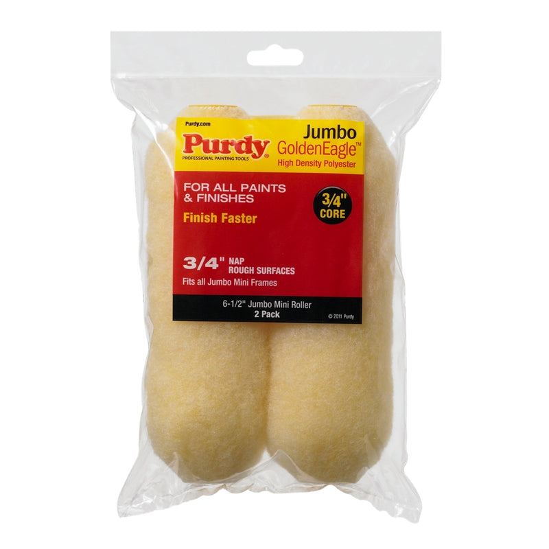 Purdy 6-1/2inx3/4in Jmbo Gldn Eagl Mini Roller 2-Pack by Purdy | LCB Paint & Supply