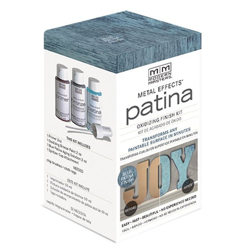 2 OZ Modern Masters Metal Effects Blue Patina Kit - LCB Paint & Supply