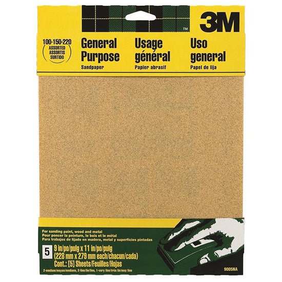 3M Shts Production Sandpak - 9x11 - LCB Paint & Supply