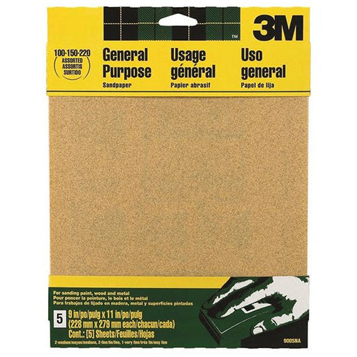 3M Shts Production Sandpak - 9x11 - LCB Paint & Supply