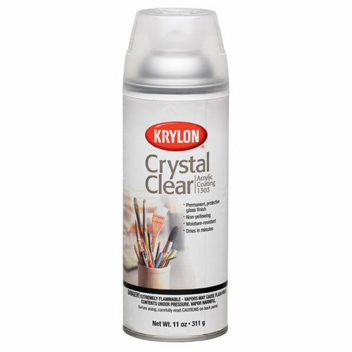 Krylon Spr Acrylic Crystal Clear - 11 oz by Krylon | LCB Paint & Supply