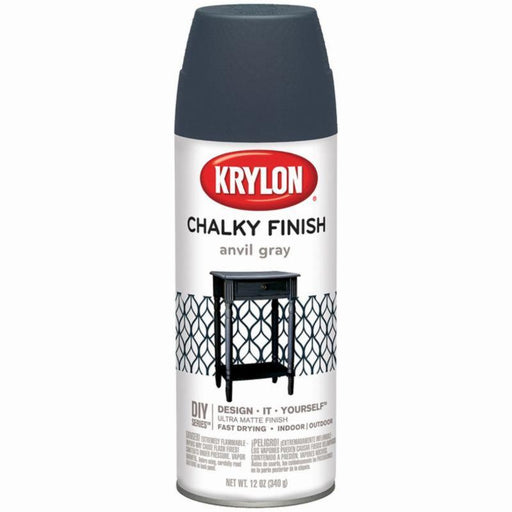 Krylon Spr Chalky Finish Anvil - 12 oz by Krylon | LCB Paint & Supply