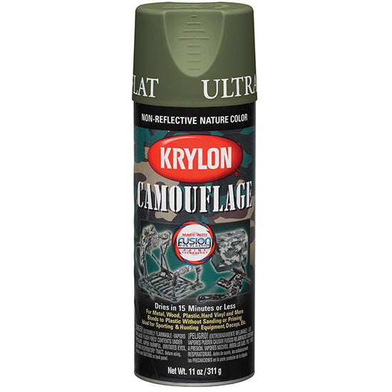 Krylon Spr Camoflage Paint Green - 11 oz by Krylon | LCB Paint & Supply