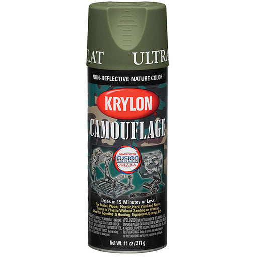 Krylon Spr Camoflage Paint Green - 11 oz by Krylon | LCB Paint & Supply