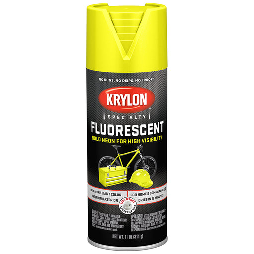 Krylon Spr Fluorescent Lemon - 11 oz by Krylon | LCB Paint & Supply