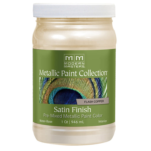 Modern Masters Flash Copper Metallic Paint - 30 oz by Modern Masters | LCB Paint & Supply