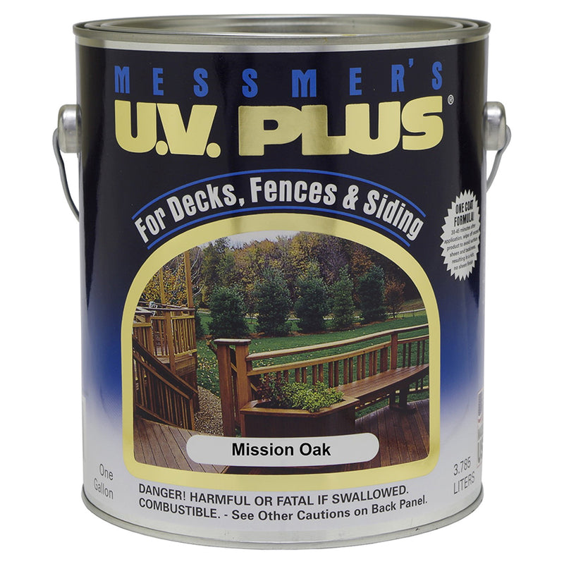 Messmers UV Plus Stain Mission Oak - Gallon by Messmer's | LCB Paint & Supply