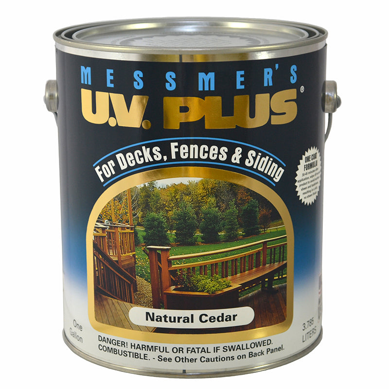 Messmers UV Plus Stain 250 Natural Cedar - Gallon by Messmer's | LCB Paint & Supply