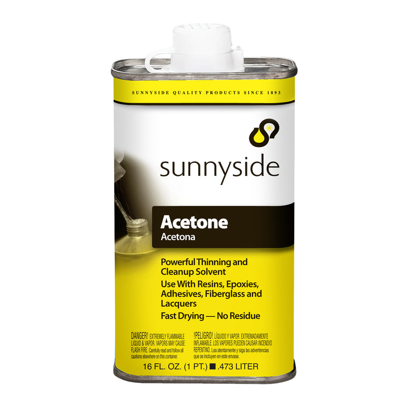 Sunnyside Acetone - Pint by Sunnyside | LCB Paint & Supply