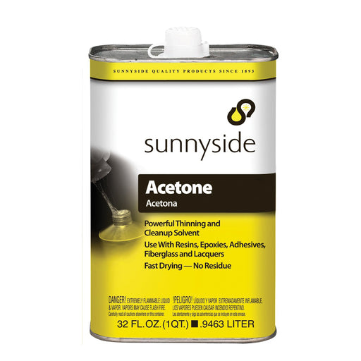 Sunnyside Acetone - Quart by Sunnyside | LCB Paint & Supply