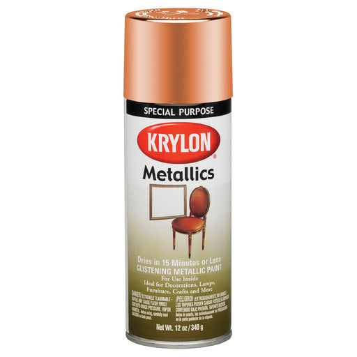 Krylon Spr Metallic Enamel Copper - 12 oz by Krylon | LCB Paint & Supply