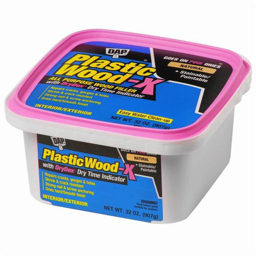 DAP Plastic Wood - x Natural Solvent - Quart - LCB Paint & Supply