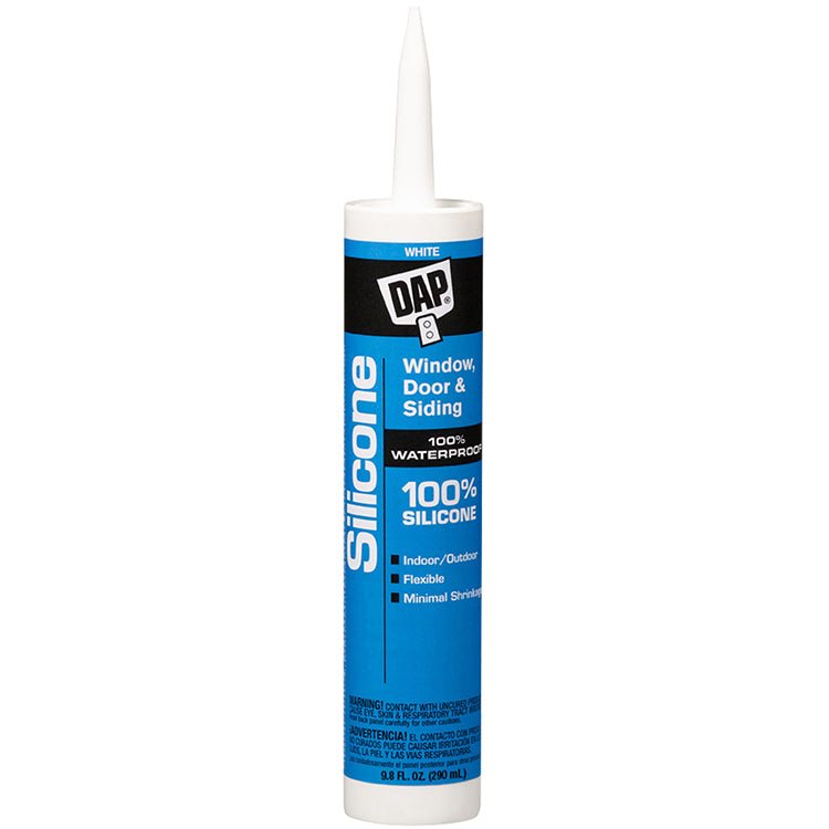 Dap Silicone Sealant White - 9.8 oz - LCB Paint & Supply
