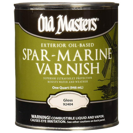 Old Masters Spar Marine Varnish - Quart - LCB Paint & Supply